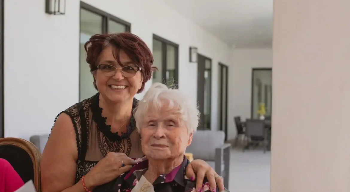 Personal care and dedicated staff communication at a family owned assisted living home in Scottsdale.