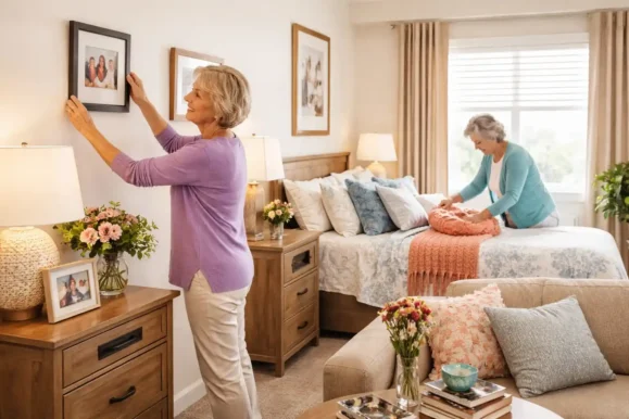 residents personalize their own spaces at Torbrook Assisted Living community in Scottsdale, Arizona